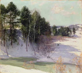 Tauwetter am Bach (Winterschatten), 1911